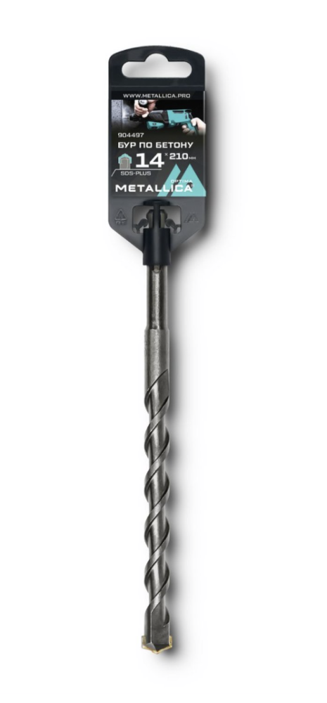 Бур SDS+ Metallica Optima 14х210/150 мм – №1