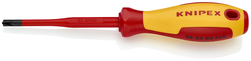 Отвертка крестовая Knipex VDE PZ2 х 100 мм диэлектрическая – фото №1 Отвертка крестовая Knipex VDE PZ2 х 100 мм диэлектрическая – №1