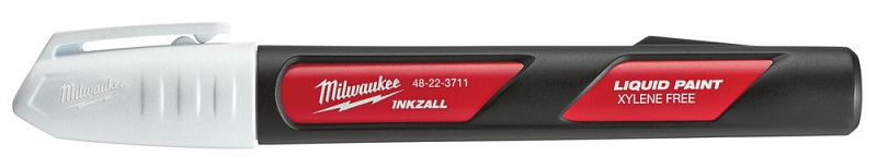 Маркер строительный Milwaukee Inkzall LP 3 мм, белый – фото №1 Маркер строительный Milwaukee Inkzall LP 3 мм, белый – №1