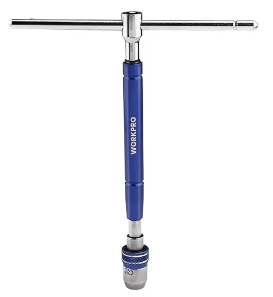Вороток WORKPRO 1/4" с Т-рукояткой (WP275016) – №1