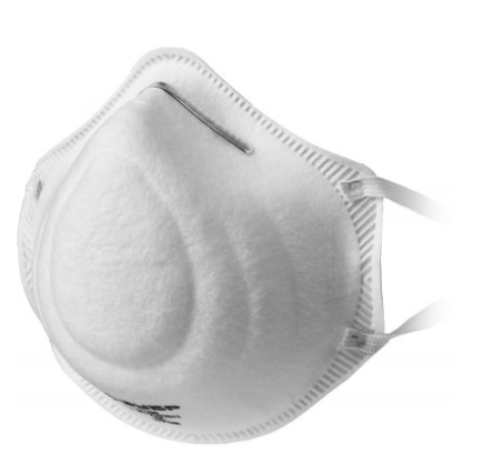 Маска фильтрующая Зубр Ф-80 FFP1, коническая (11169) – №1