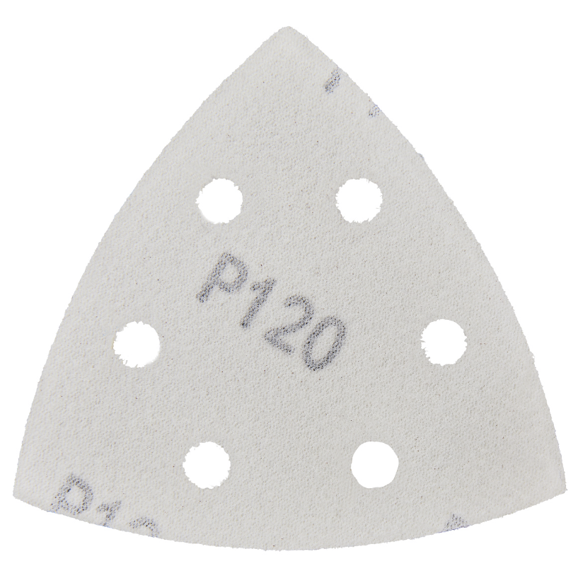 Лист шлифовальный Elitech 93х93 мм Р120, треугольный (5 шт) – №1