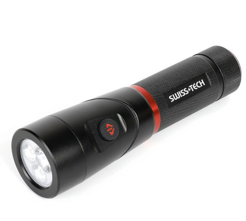 Фонарь Swiss+Tech 4AAA с поворотной головой (ST031017) – фото №1 Фонарь Swiss+Tech 4AAA с поворотной головой (ST031017) – №1