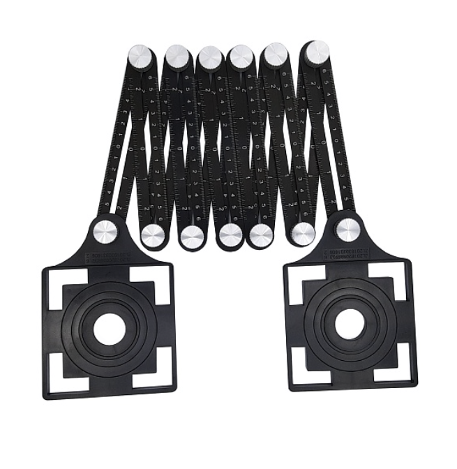 Шаблон плиточника универсальный Trio Diamond (12 колен, 2 трафарета) – №1