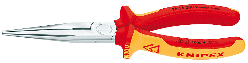 Длинногубцы Knipex VDE 200 мм с режущими кромками – №1