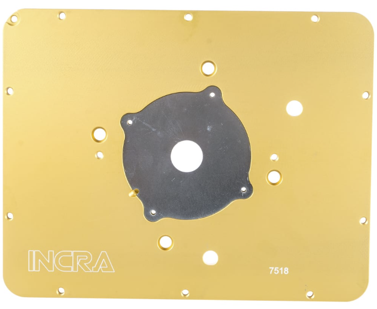 Пластина для крепления фрезера Incra MLP7518-AL – фото №1 Пластина для крепления фрезера Incra MLP7518-AL – №1