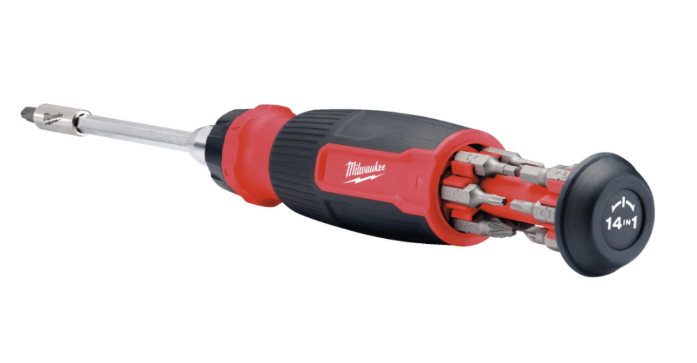 Отвертка универсальная Milwaukee 14-в-1 с трещоткой – №2