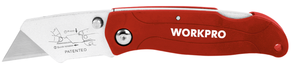 Нож складной WORKPRO (WP211002) – фото №1 Нож складной WORKPRO (WP211002) – №1