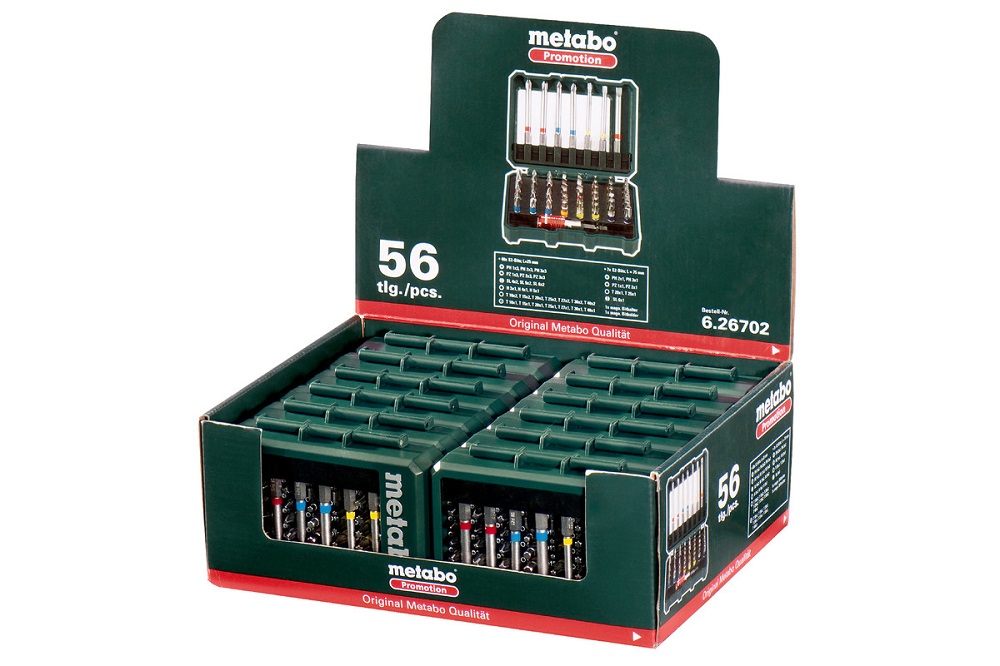 Набор бит Metabo SP (56 шт) – фото №1 Набор бит Metabo SP (56 шт) – №1