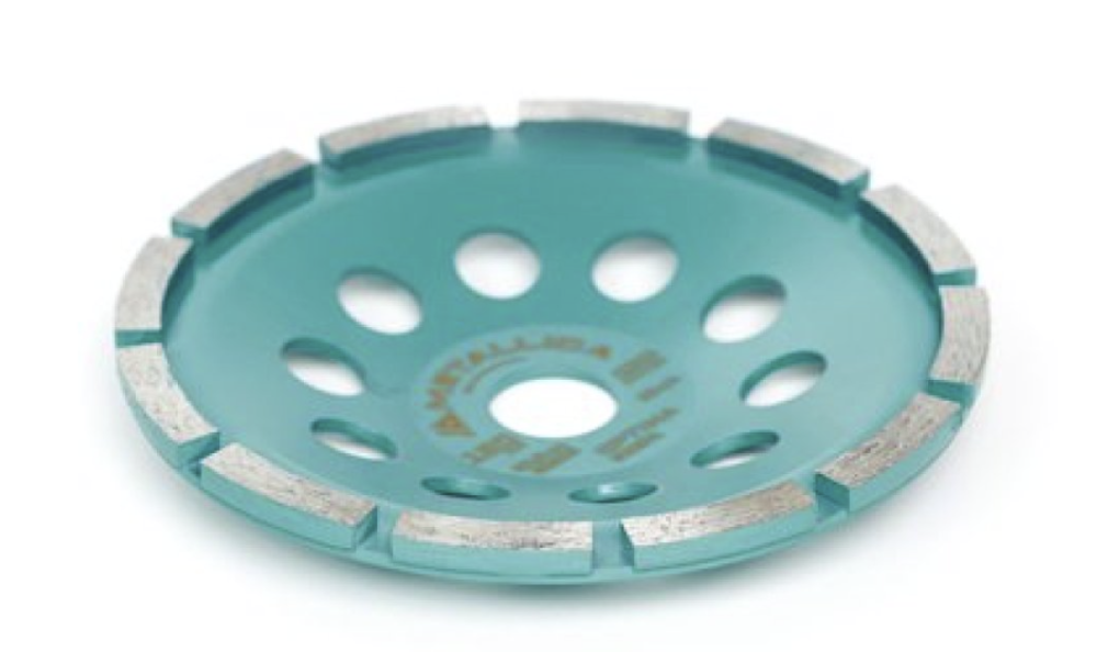 Чаша алмазная Metallica Optima 150x22,2 мм сегментная 1-рядная – №1