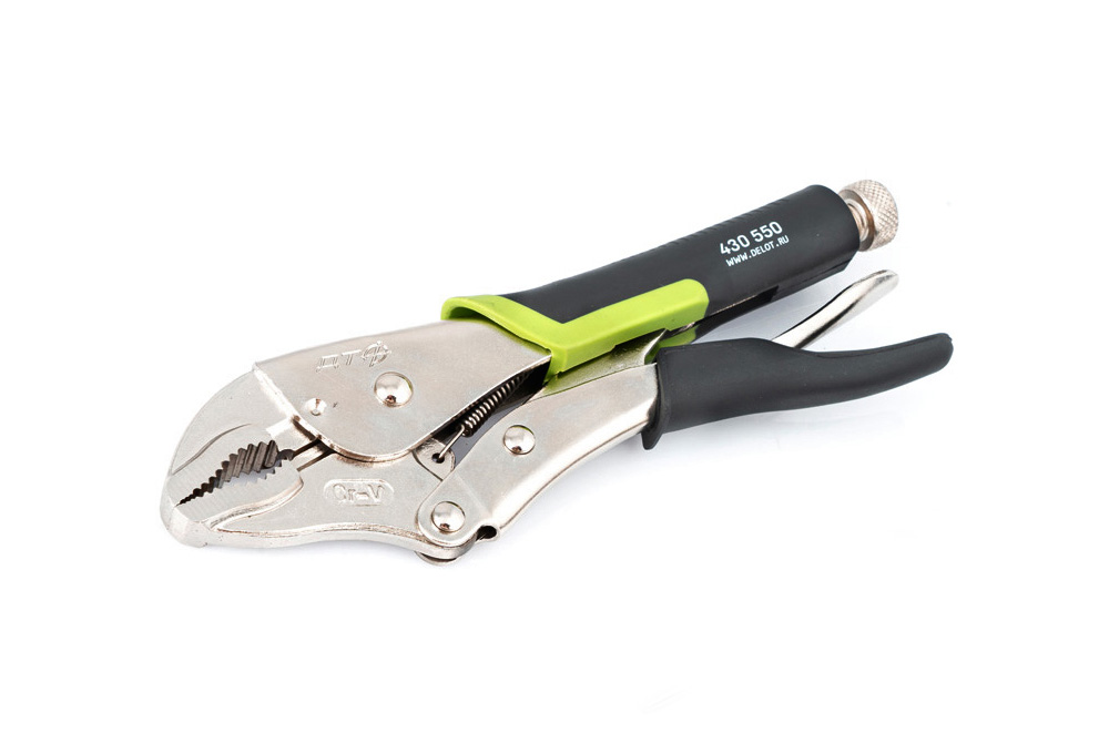 Зажим с фиксацией с полукруглым захватом Дело Техники 250 мм – №1