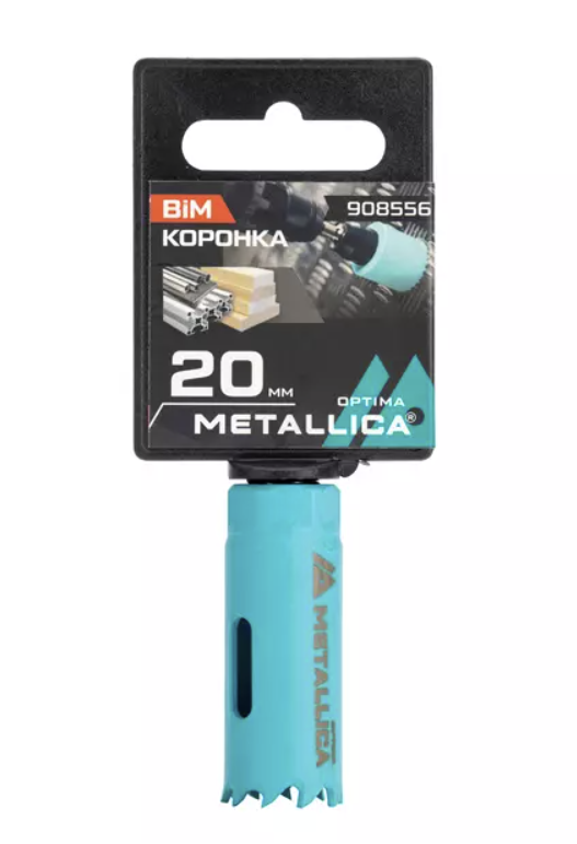 Коронка по металлу Metallica Optima 20 мм, 1/2" – фото №1 Коронка по металлу Metallica Optima 20 мм, 1/2" – №1