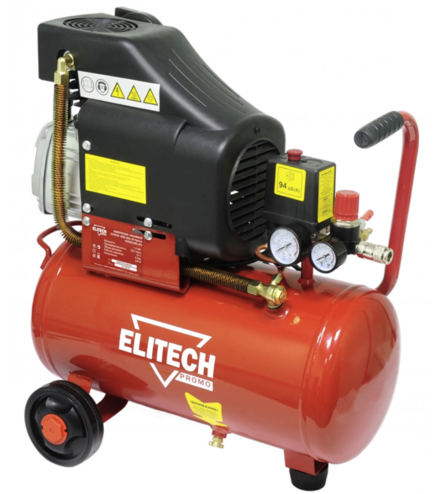 Компрессор Elitech КПМ 200/24 Промо – фото №1 Компрессор Elitech КПМ 200/24 Промо – №1