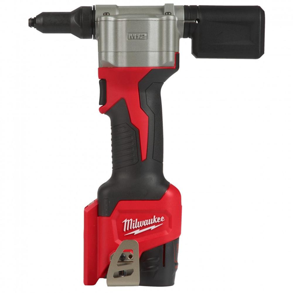 Аккумуляторный заклепочник Milwaukee M12 BPRT-201X (1х2,0 Ач) – фото №1 Аккумуляторный заклепочник Milwaukee M12 BPRT-201X (1х2,0 Ач) – №1