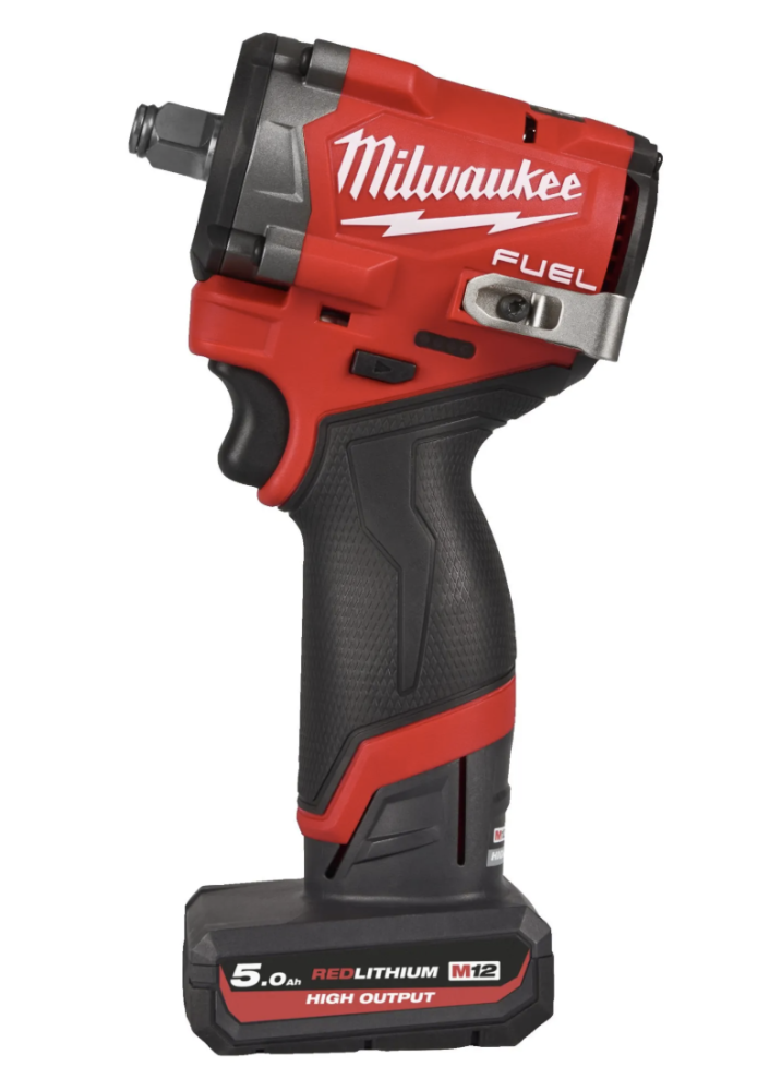 Аккумуляторный гайковерт Milwaukee M12 FCIWF12G3-502X (2х5,0 Ач) – №1