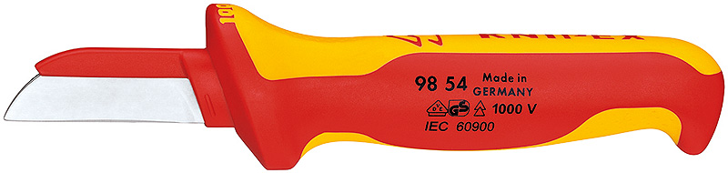 Нож для кабеля Knipex VDE 190 мм (KN-9854) – фото №1 Нож для кабеля Knipex VDE 190 мм (KN-9854) – №1