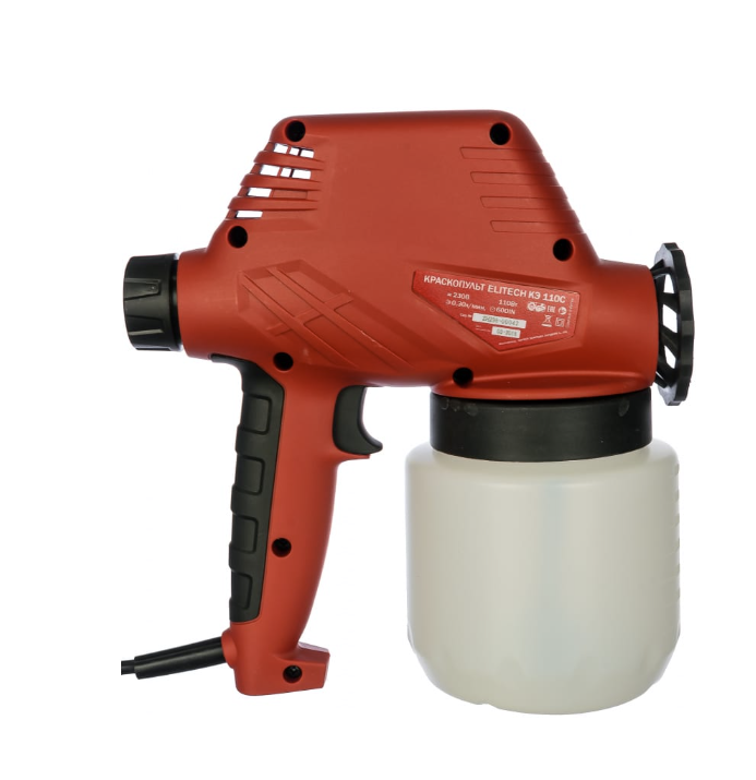Краскораспылитель Elitech КЭ 110С – №1