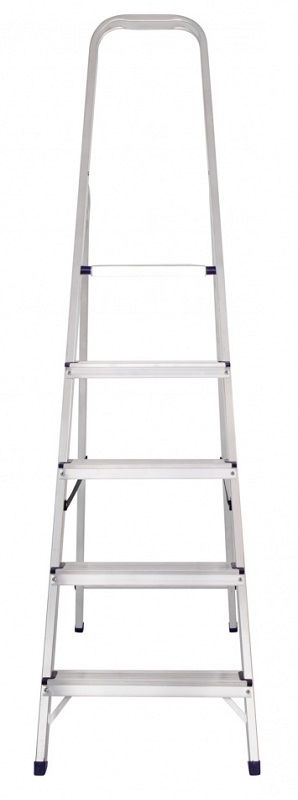 Стремянка алюминиевая Сибртех, 5 ступеней (97715) – №3