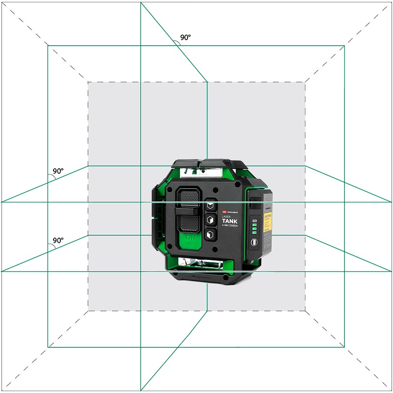 Уровень лазерный ADA LaserTank 4-360 Green Ultimate Edition – фото №14 Уровень лазерный ADA LaserTank 4-360 Green Ultimate Edition – №14