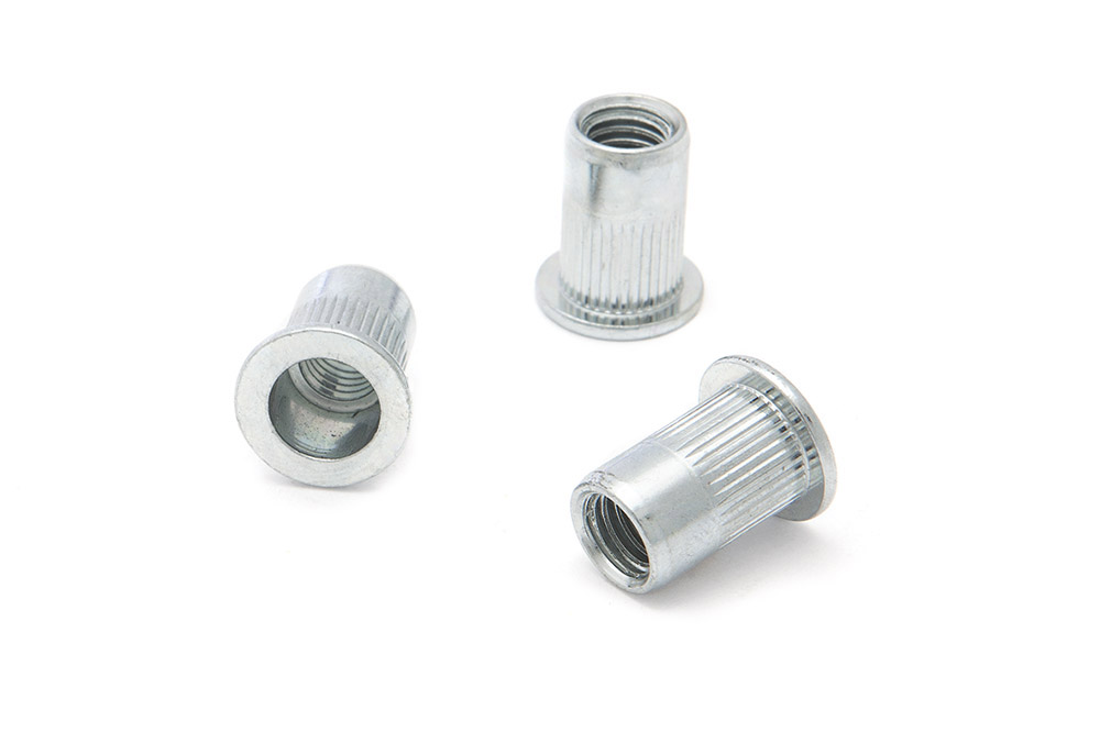 Заклепки резьбовые Дело Техники М8х17 мм стальные с насечкой (150 шт) – №1