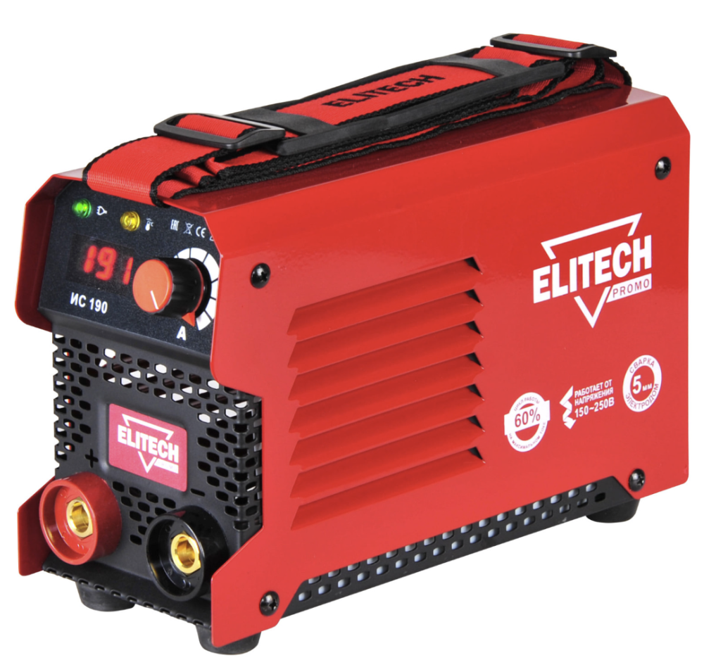 Сварочный аппарат Elitech ИС 190 – фото №1 Сварочный аппарат Elitech ИС 190 – №1