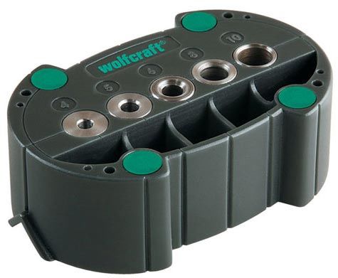 Кондуктор для сверления Wolfcraft 4,5,6,8,10 мм – №1