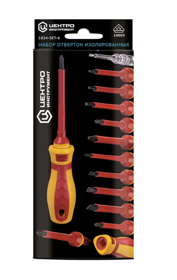 Набор диэлектрических отверток ЦентроИнструмент (13 шт) – №1