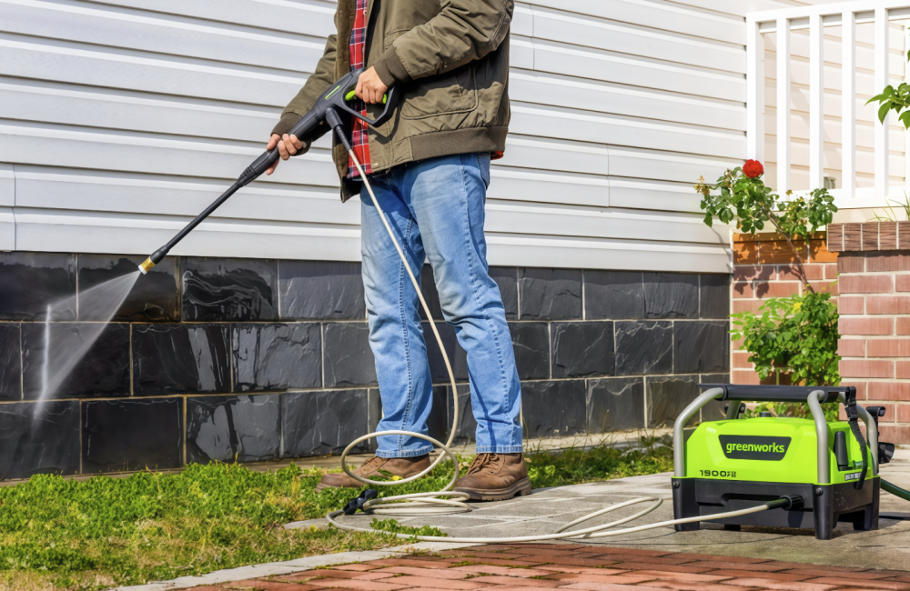 Мойка высокого давления Greenworks PW3130 1700 Вт 130 бар – фото №2 Мойка высокого давления Greenworks PW3130 1700 Вт 130 бар – №2