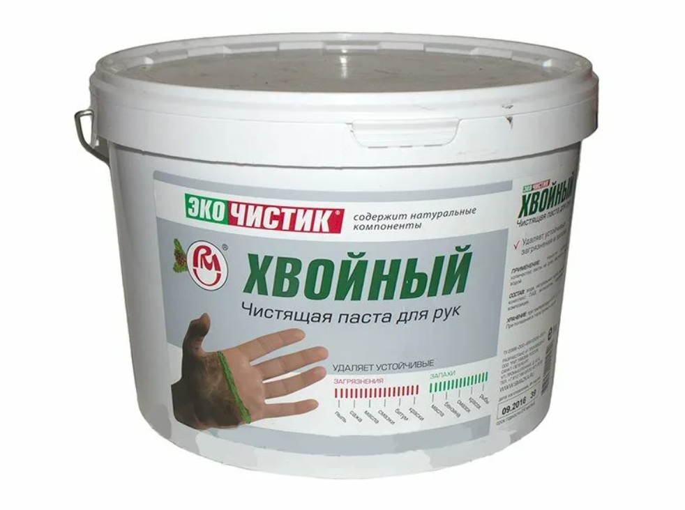 Средство Чистик Эко Хвойный для очистки рук, ведро, 8 кг – №1