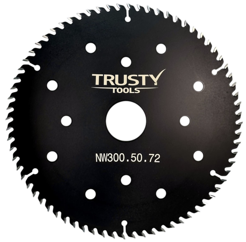 Диск пильный Trusty-Tools 300х50 мм 72T индустриальный – фото №1 Диск пильный Trusty-Tools 300х50 мм 72T индустриальный – №1