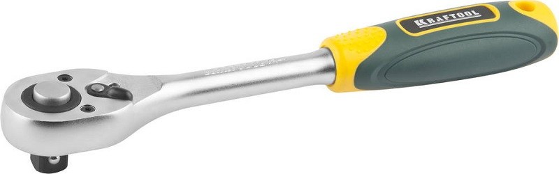 Трещотка Kraftool Expert 1/2" 72 зубца – фото №1 Трещотка Kraftool Expert 1/2" 72 зубца – №1