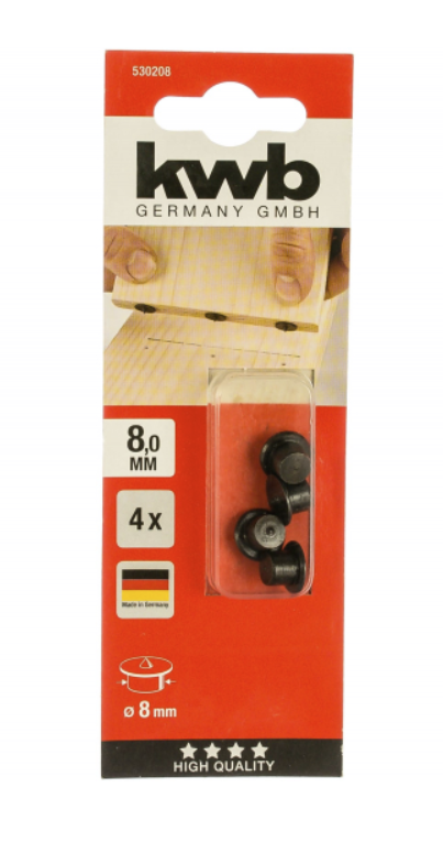 Кернер центровой для разметки шкантов KWB 8 мм (4 шт) – №1