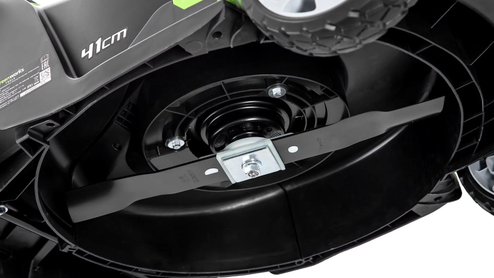 Аккумуляторная газонокосилка Greenworks G40LM41K4 (1х4,0 Ач) 2504707VB – фото №5 Аккумуляторная газонокосилка Greenworks G40LM41K4 (1х4,0 Ач) 2504707VB – №5