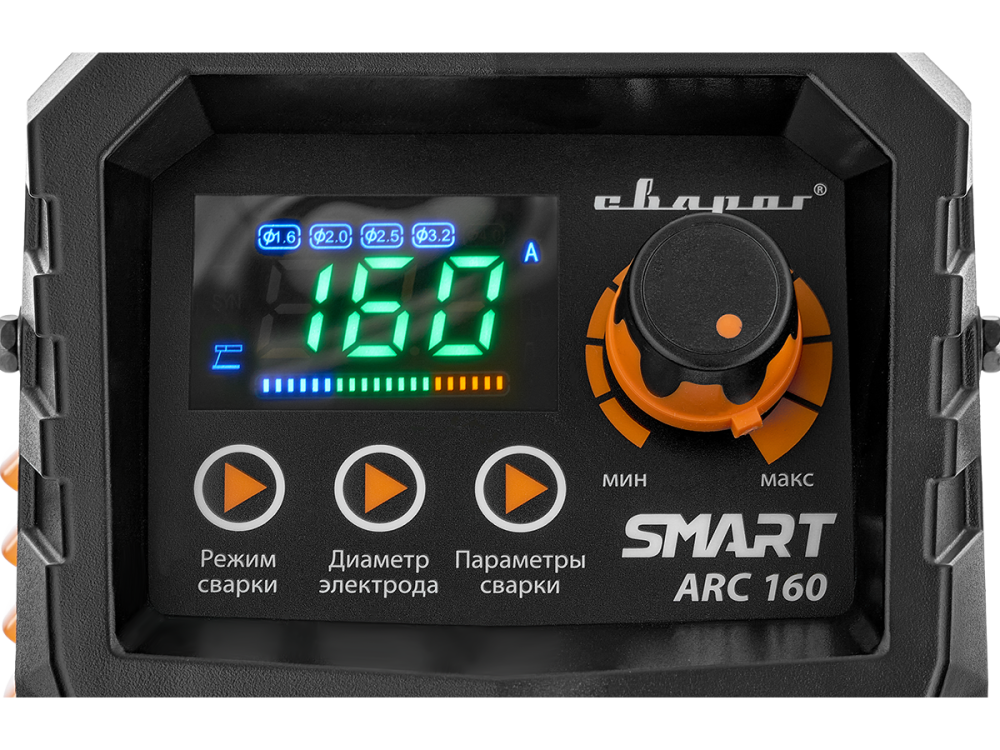 Сварочный аппарат Сварог ARC 160 REAL SMART – фото №2 Сварочный аппарат Сварог ARC 160 REAL SMART – №2