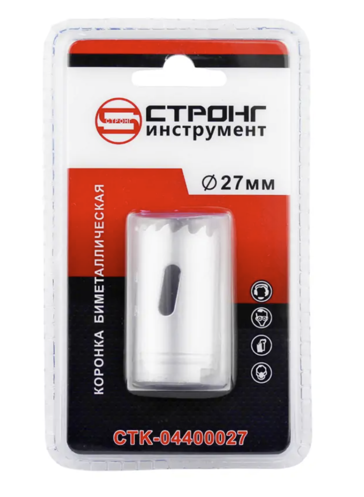 Коронка по металлу Strong Bi-Metal 27 мм, 1/2" – №1