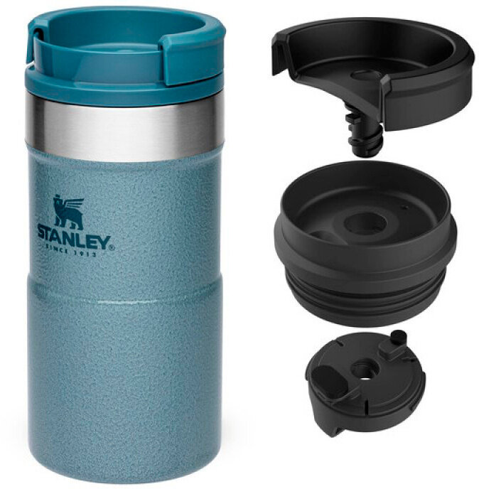 Термокружка Stanley Classic Neverleak 0,25 л голубая – №1