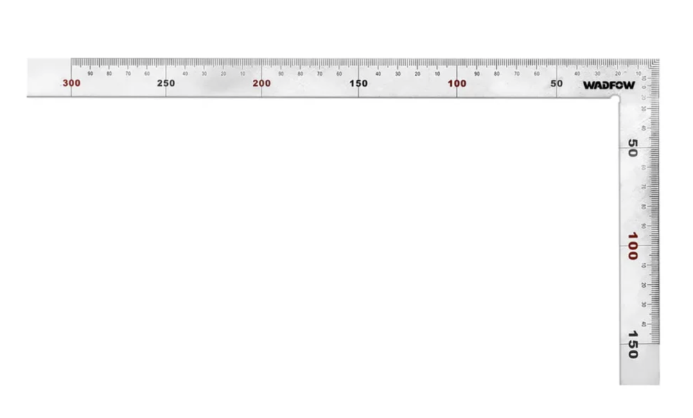Угольник WadFow WSR4330 300х150 мм – фото №1 Угольник WadFow WSR4330 300х150 мм – №1