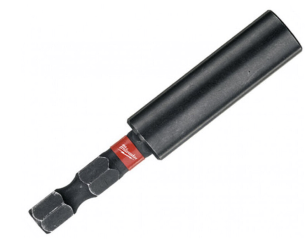 Битодержатель магнитный Milwaukee 1/4" HEX 60 мм – фото №1 Битодержатель магнитный Milwaukee 1/4" HEX 60 мм – №1