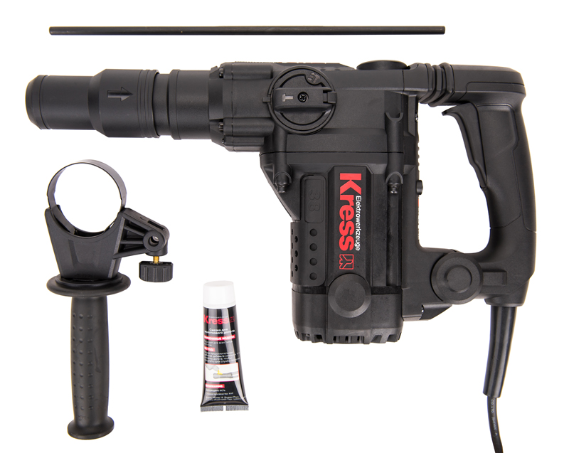 Перфоратор Kress KU334 SDS-max, в кейсе – фото №5 Перфоратор Kress KU334 SDS-max, в кейсе – №5