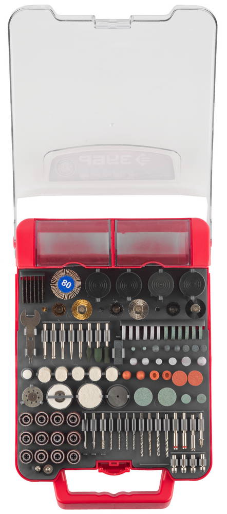 Набор мини-насадок для гравёра Зубр (238 шт) – №1