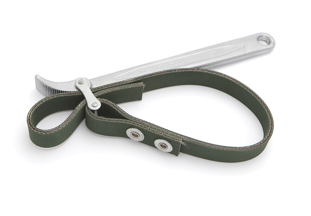 Съемник масляных фильтров Дело Техники Ø60-140 мм ременной – №1