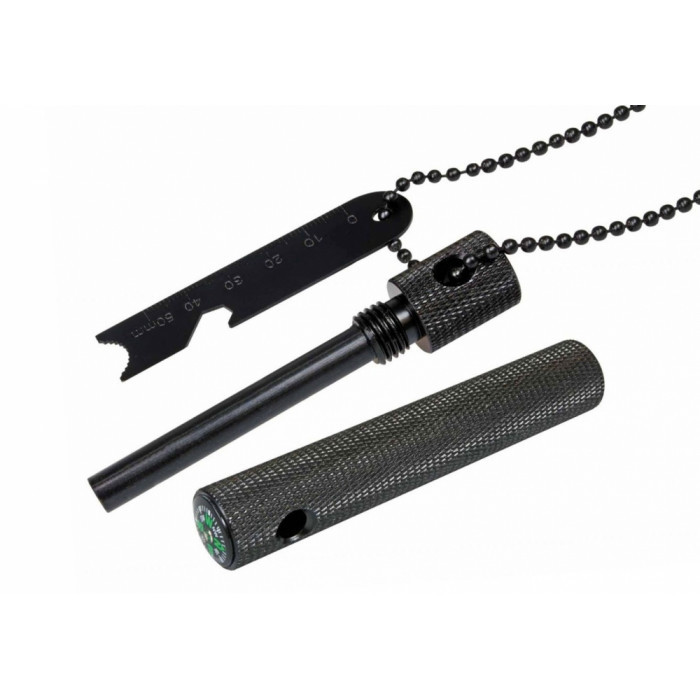 Огниво Boker Fire Starter (09BO778) + компас и линейка – фото №1 Огниво Boker Fire Starter (09BO778) + компас и линейка – №1