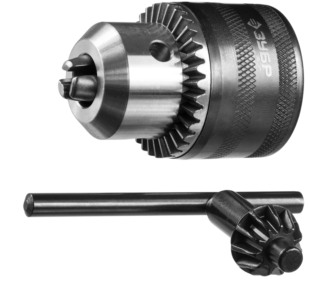 Патрон сверлильный ключевой Зубр 1/2" 3-16 мм – №1