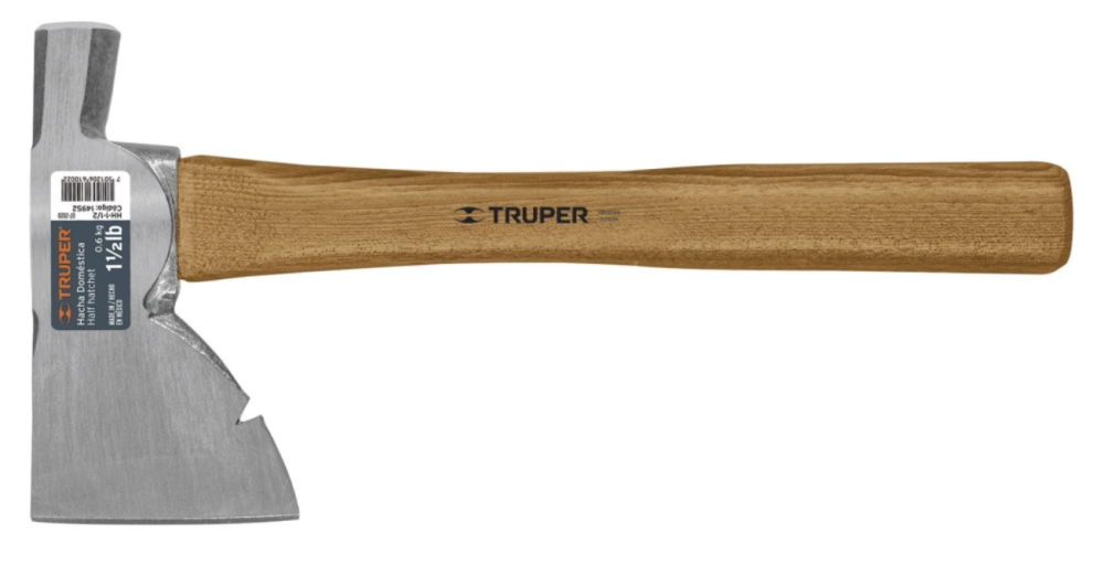 Топор Truper с рукояткой из орехового дерева (14952) – фото №1 Топор Truper с рукояткой из орехового дерева (14952) – №1