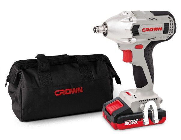 Аккумуляторный гайковерт Crown CT22015HX-2 TB (2х2,0 Ач) – фото №1 Аккумуляторный гайковерт Crown CT22015HX-2 TB (2х2,0 Ач) – №1