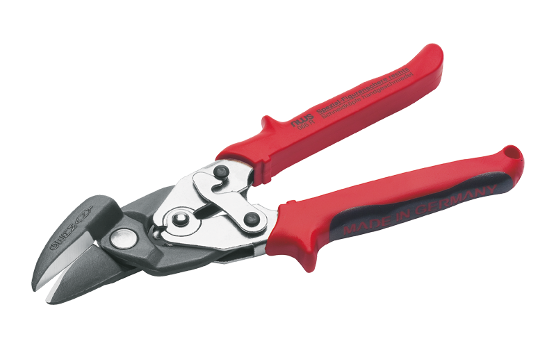 Ножницы по металлу NWS 250 мм универсальные рычажные, левый рез – №1