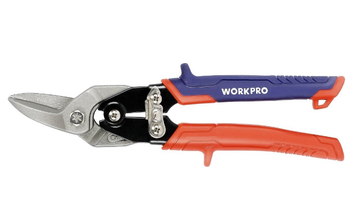 Ножницы по металлу WORKPRO 250 мм левые (WP214020) – фото №1 Ножницы по металлу WORKPRO 250 мм левые (WP214020) – №1
