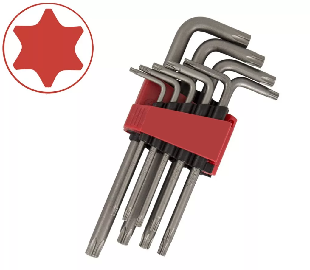 Имбусовые ключи (звездочка Torx) купить в интернет-магазине Тиски