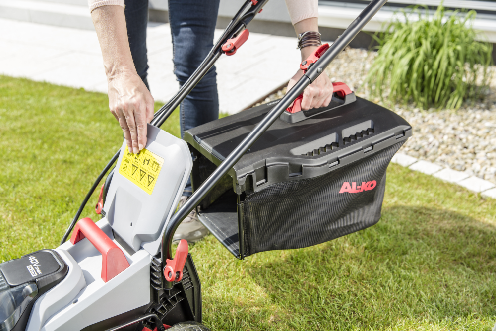 Аккумуляторная газонокосилка ALKO EasyFlex 34.8 (2х20V) – фото №2 Аккумуляторная газонокосилка ALKO EasyFlex 34.8 (2х20V) – №2