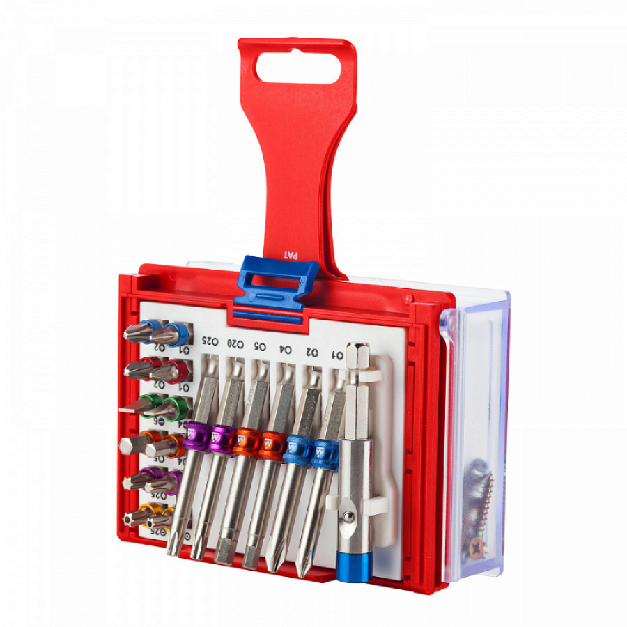 Набор бит Мастак 1/4" (19 шт) – №2